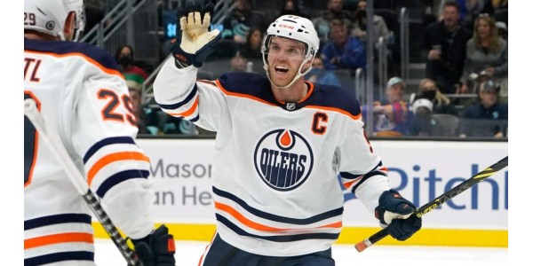 Edmonton Oilers vinner fem raka matcher